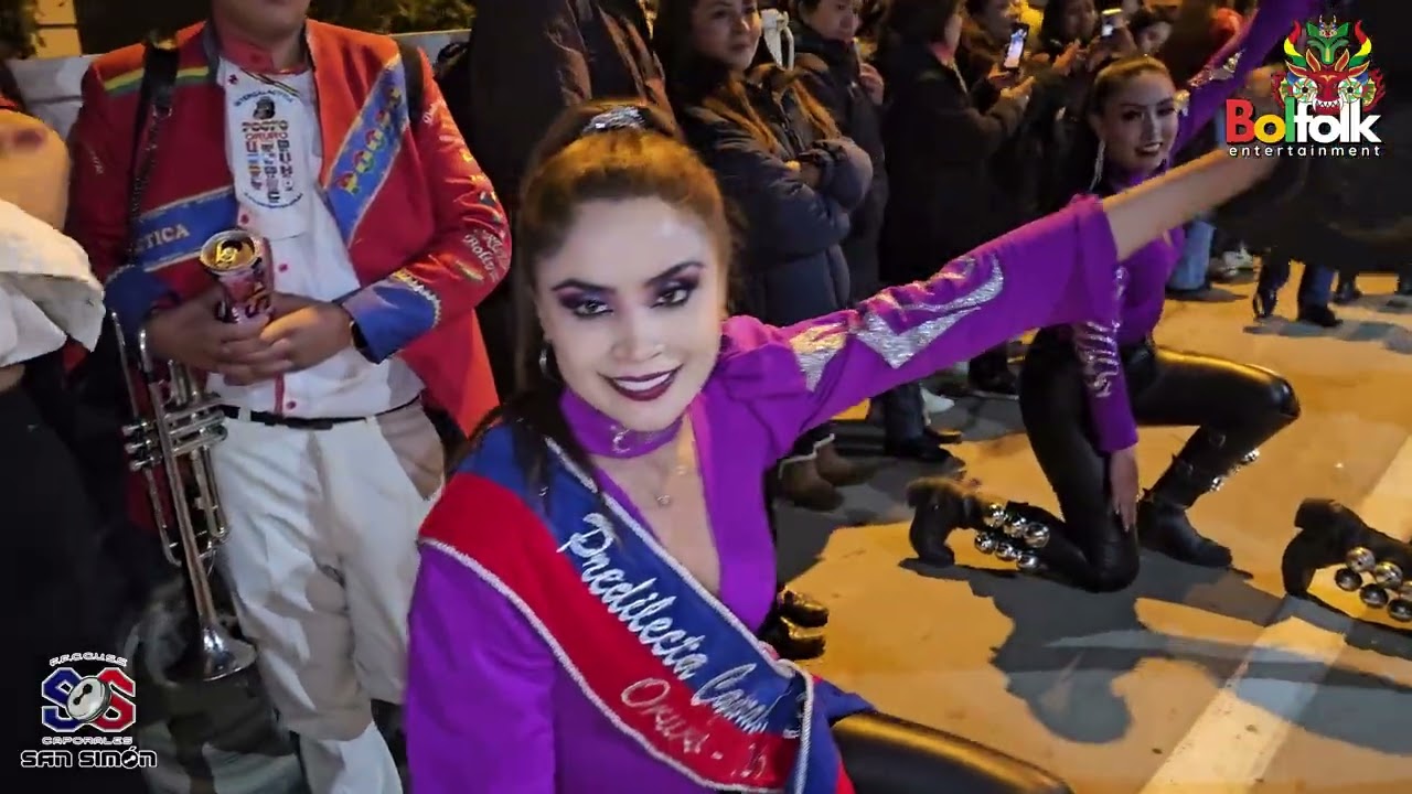 Recorrido de Caporales San Simón Oruro Carnaval de oruro 2026