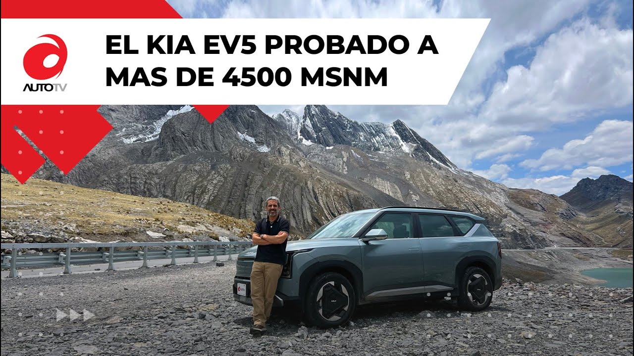 ¿Cómo se comporta un eléctrico en altura? Probamos el Kia EV5 100% eléctrico a 4,500 msnm