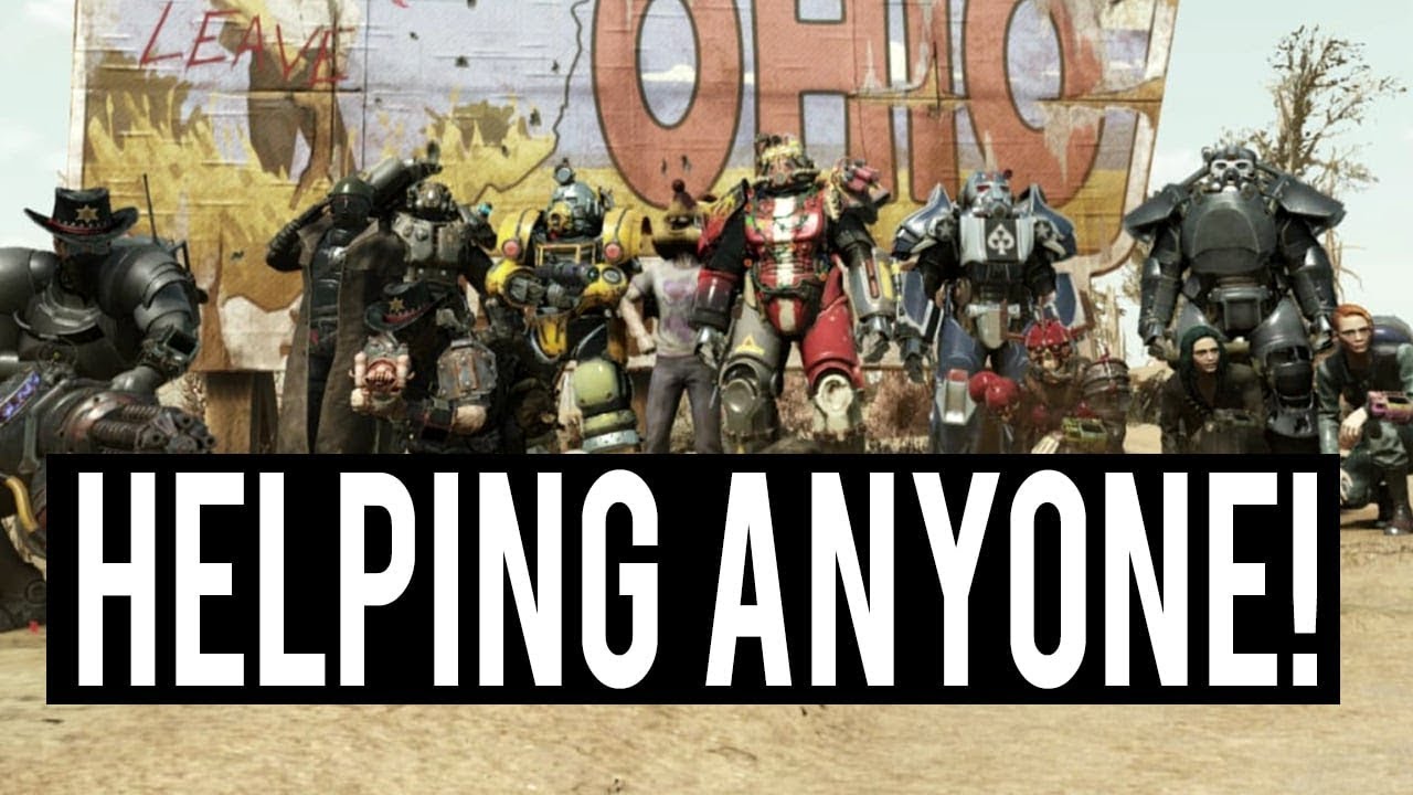 Helping Random Fallout 76 Viewers Max the Season, Get Fast Level Ups and Good Gear (NO MIC NEEDED)