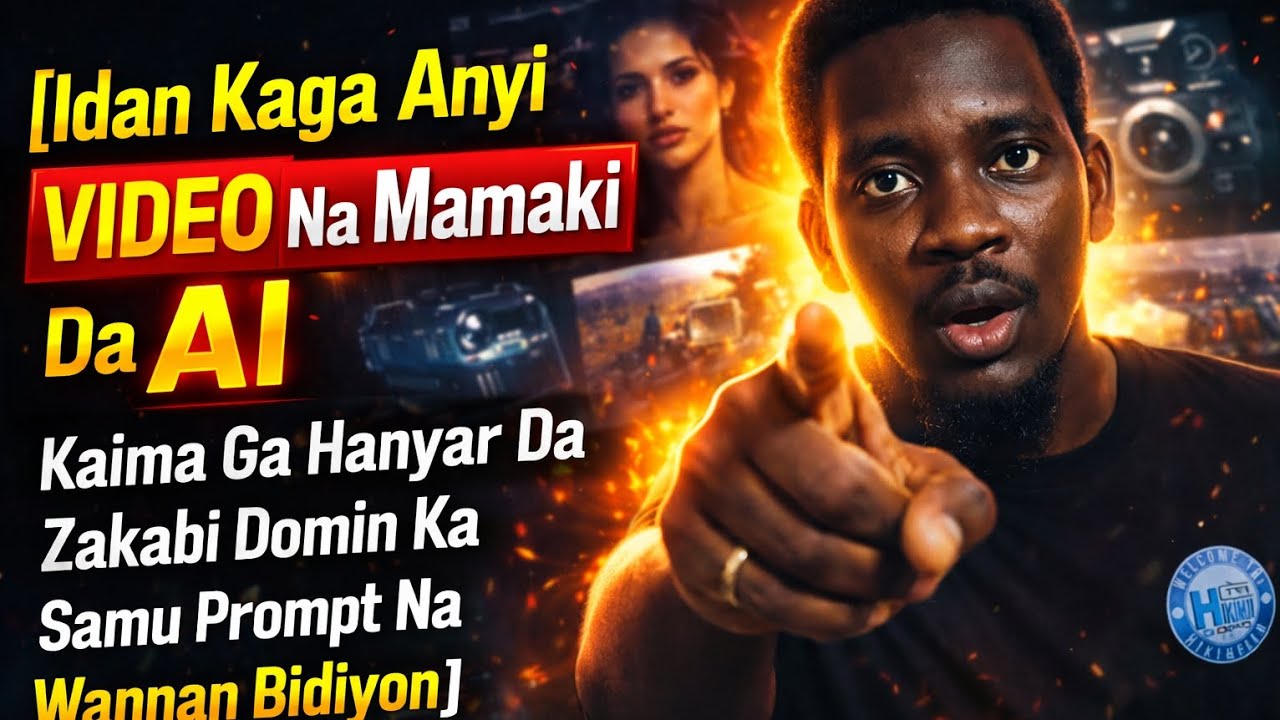 Idan Kaga Anyi Bidiyo Na Mamaki Da Ai - Kaima Ga Yadda ZaKa Samu Prompt Na Wannan Bidiyon