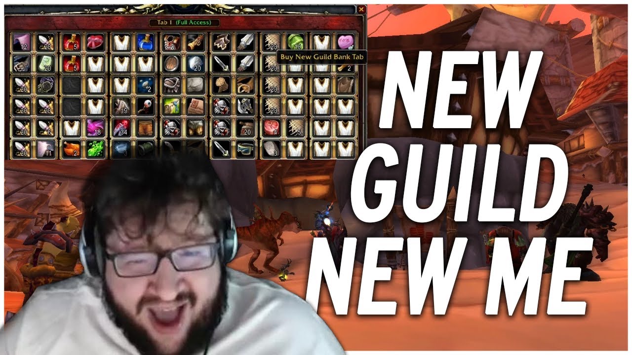 I'M IN A NEW GUILD!!! | Bean WoW TBC Classic