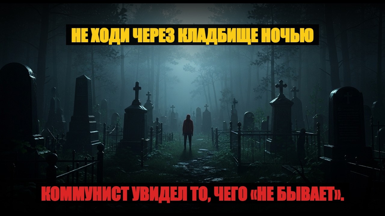 НЕ ХОДИ через КЛАДБИЩЕ ночью!