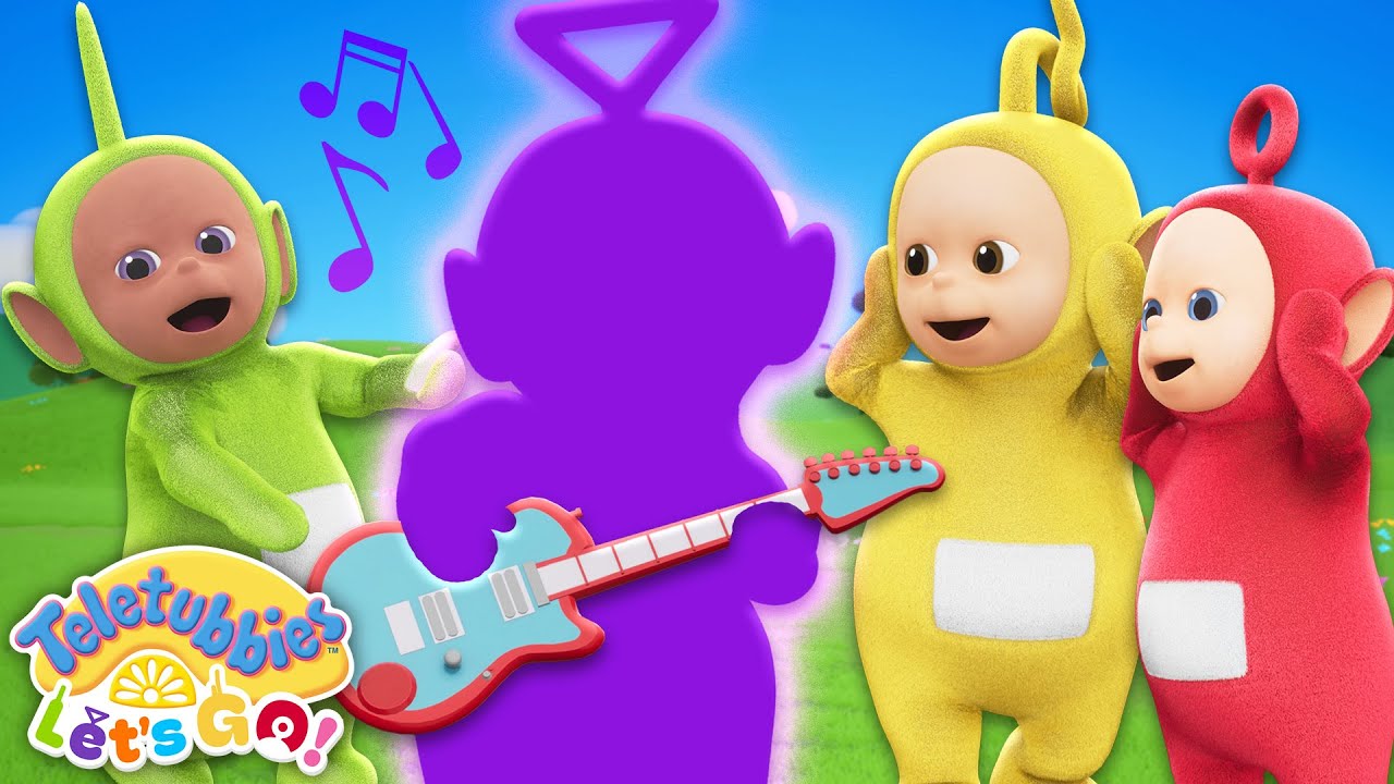 WHO'S THE BEST GUITAR PLAYER? Teletubbies Make Lots of Noise! | Teletubbies Let's Go NEW Episode