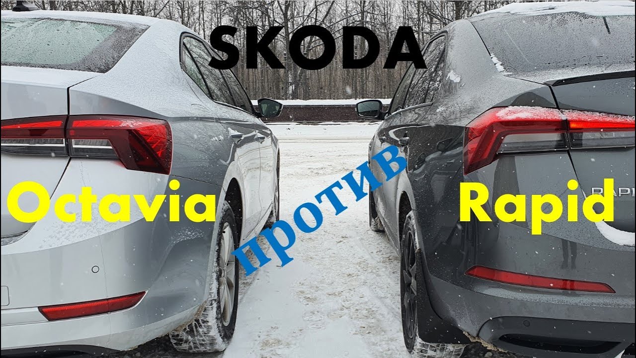 Skoda Rapid 2020 или Skoda Octavia 2021 Сравнение