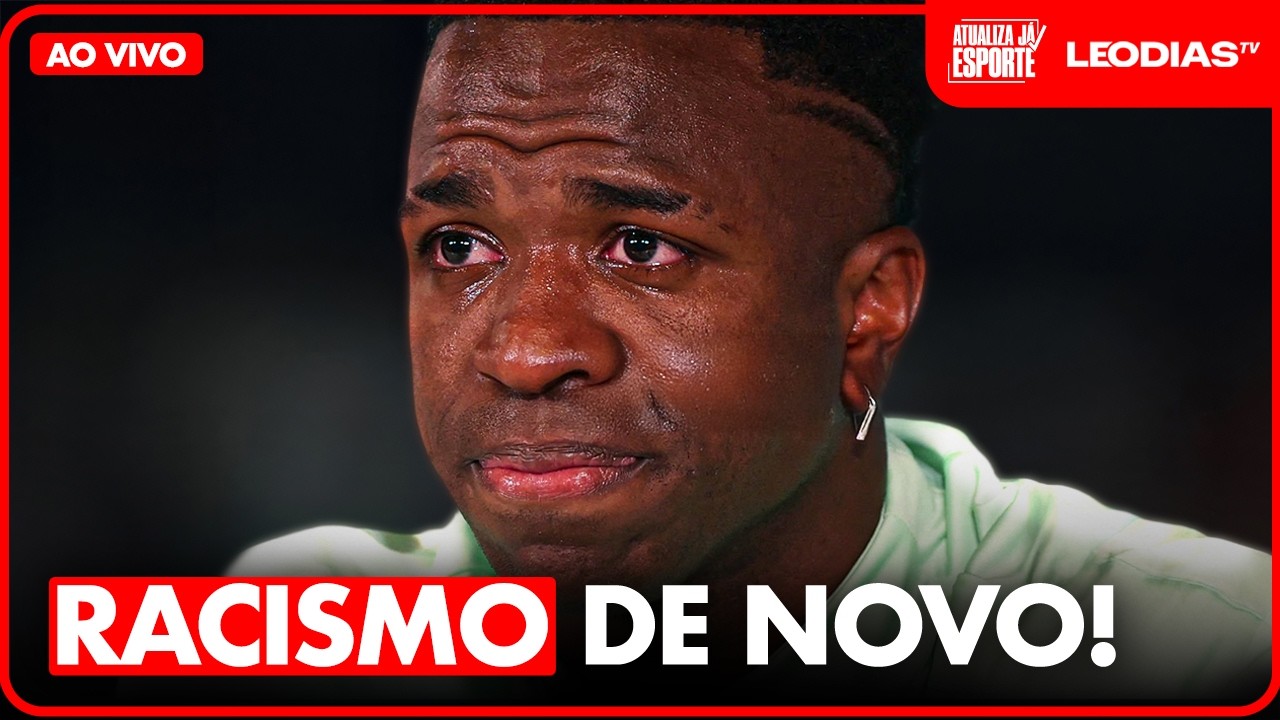 EXCLUSIVO: VINI JR. É ALVO DE RACISMO POR TORCEDOR DO BENFICA  | Atualiza já Esporte | LeoDias Tv