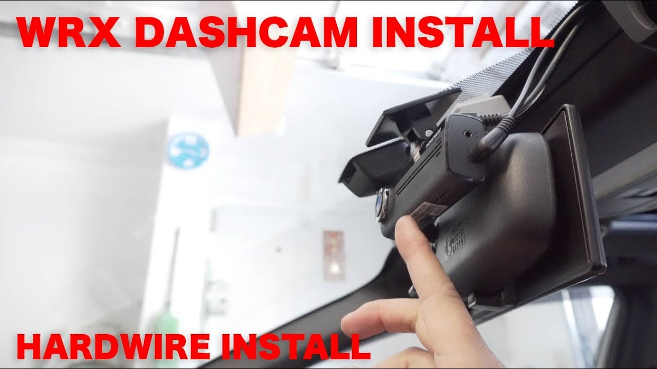 How to Hardwire a dashcam (Thinkware F200) to a 2019 WRX