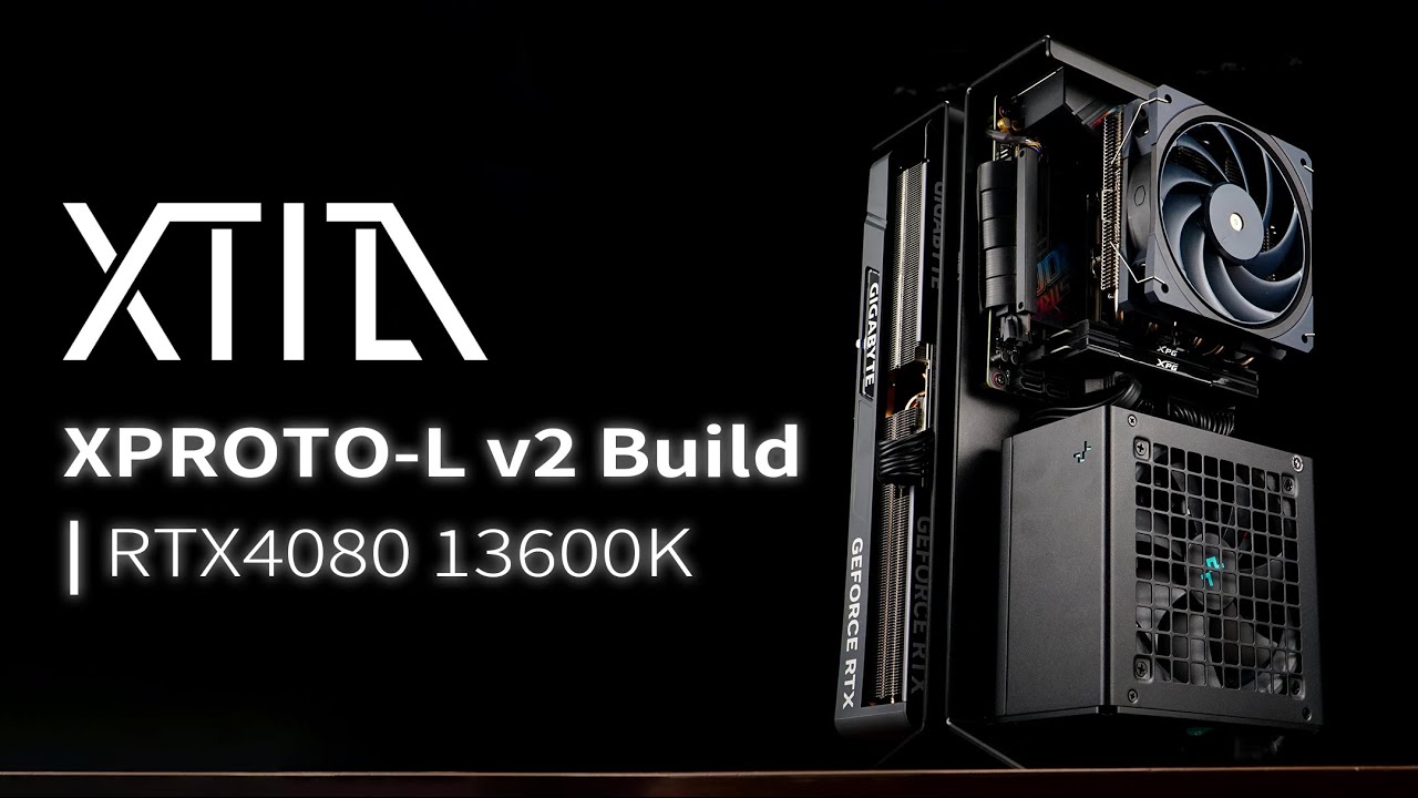 XTIA Xproto-L V1 Build | RTX4080 13600K
