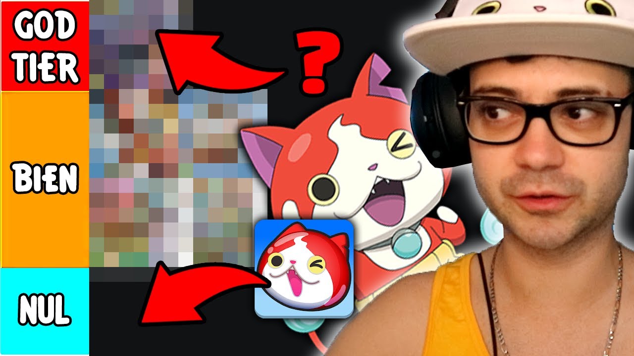LE MEILLEUR ET LE PIRE JEU YO-KAI WATCH ? TIER LIST DE TOUS LES JEUX YO-KAI WATCH !