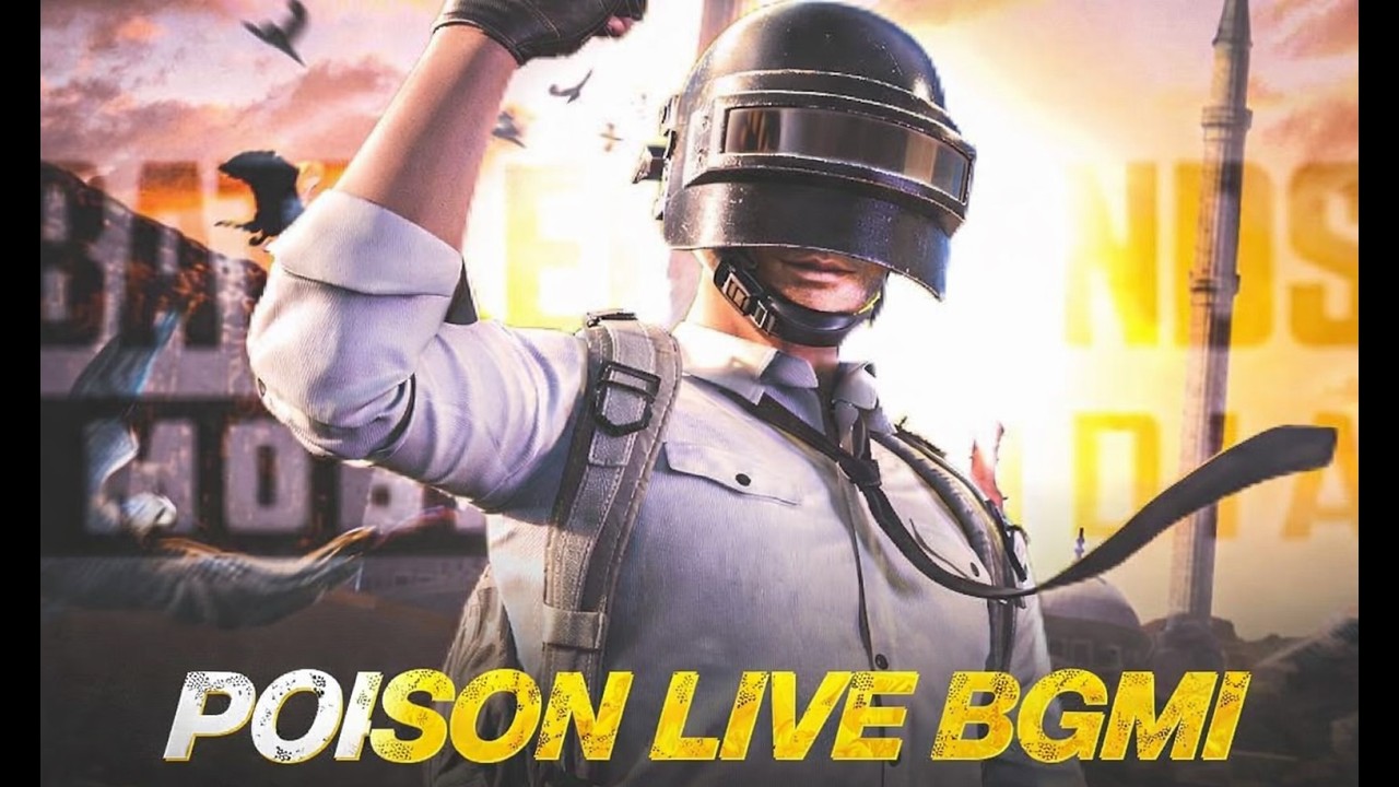 Poison Live BGMI 4.2 update : Live Stream