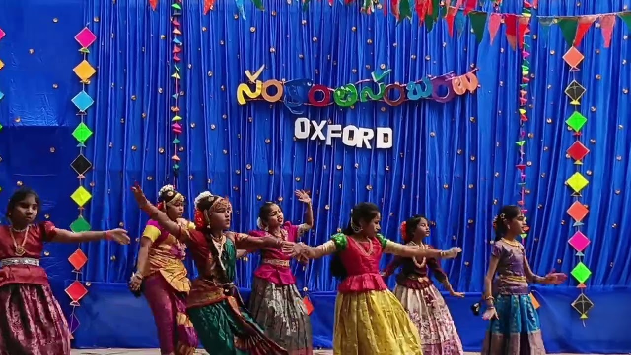 Yellow colour day and Sankranti celebration in Oxford High School HNK..12 th Jan 2026