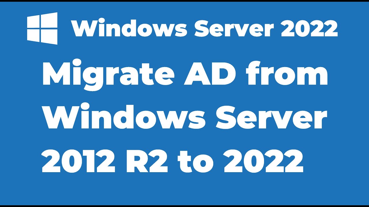 19. Перенос Active Directory с Windows Server 2012 R2 на Server 2022