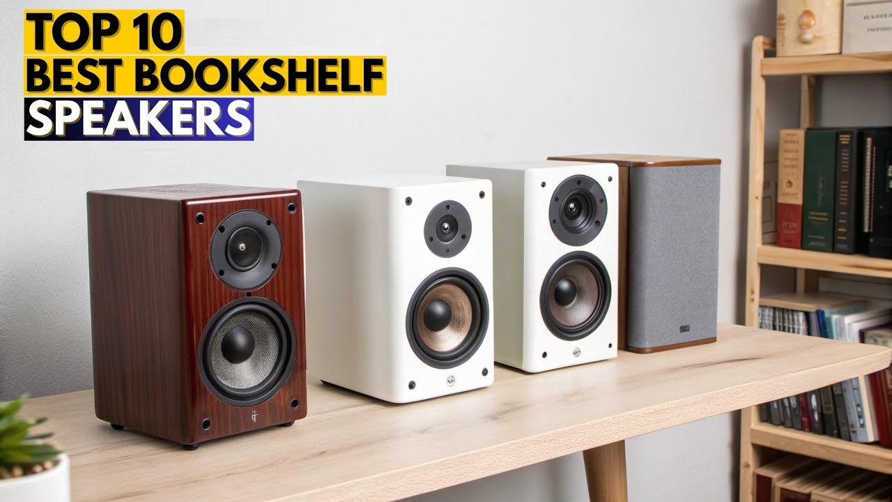 Top 10 Best Bookshelf Speakers in 2026 | Clear Sound & Powerful Bass