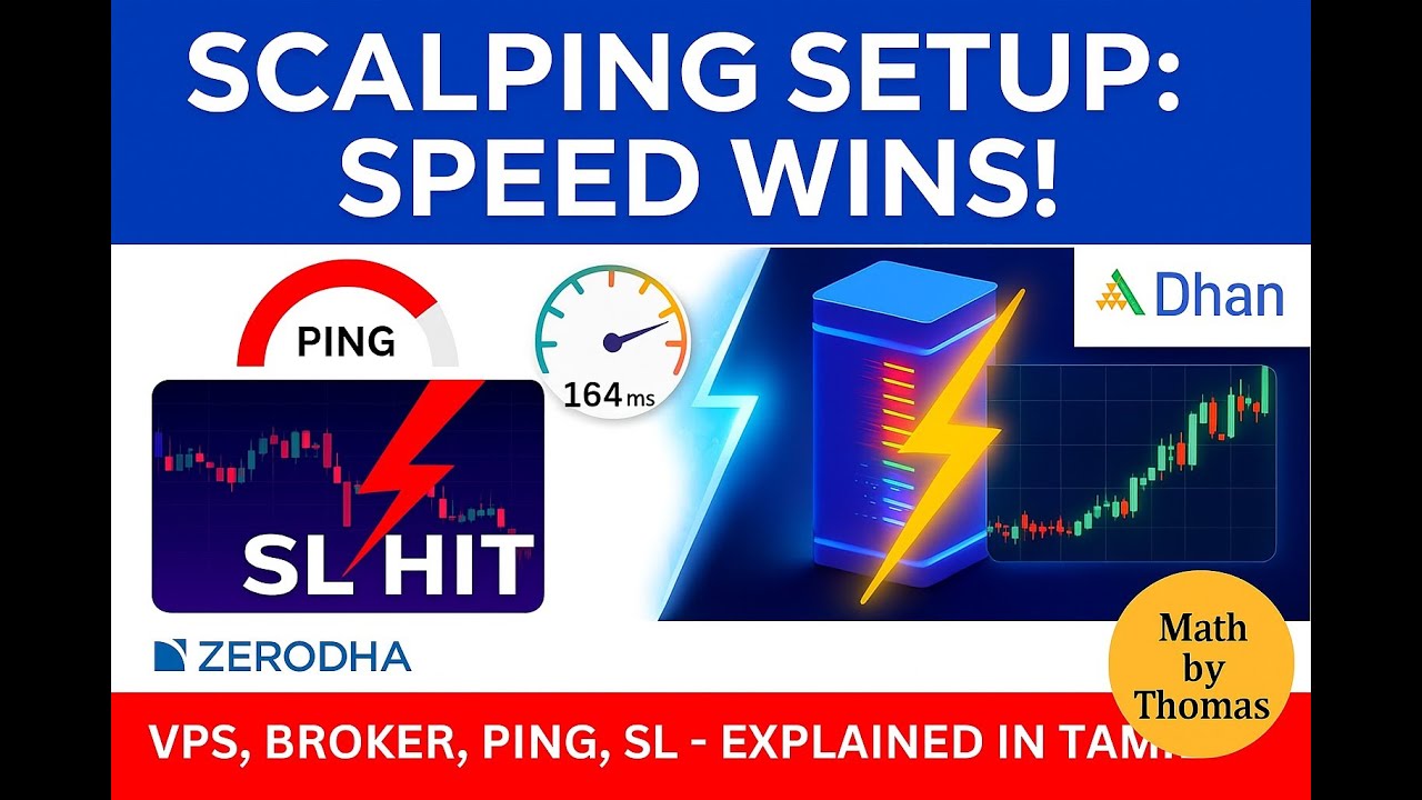 Scalping Traders Must Watch: Internet Speed, VPS, Broker &ndash; Everything You Need (Tamil)