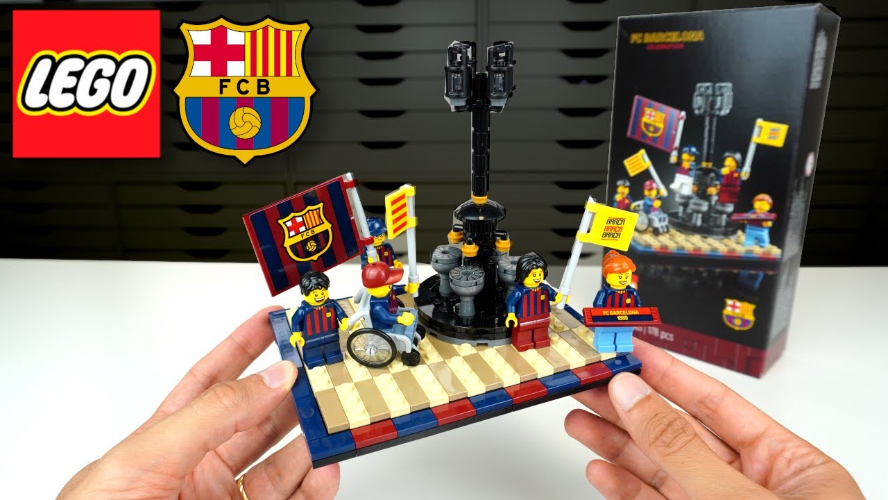 LEGO 40485 Review - FC Barcelona Celebration
