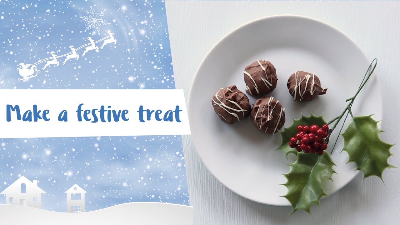 How to make festive truffles | #AdventuresAtHome | #Girlguiding