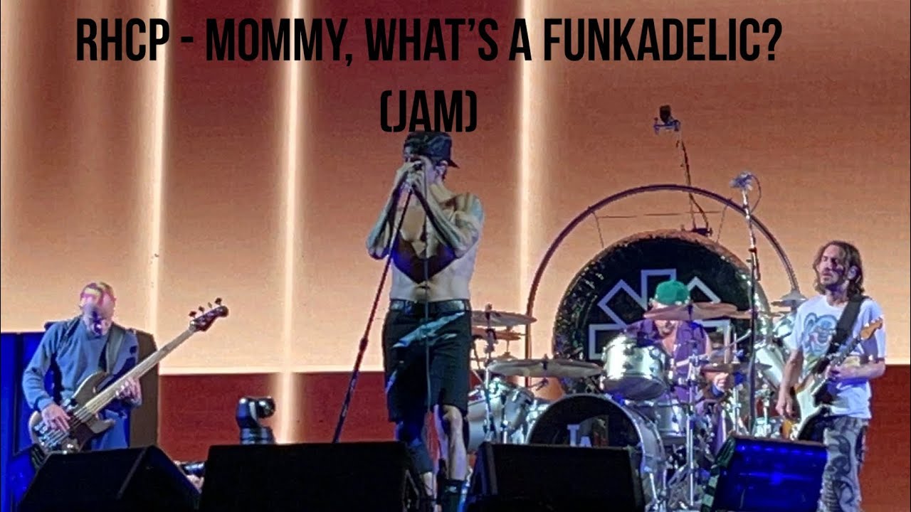 Red Hot Chilli Peppers  Mommy what’s a funkadelic (jam) (2nd Melbourne show)