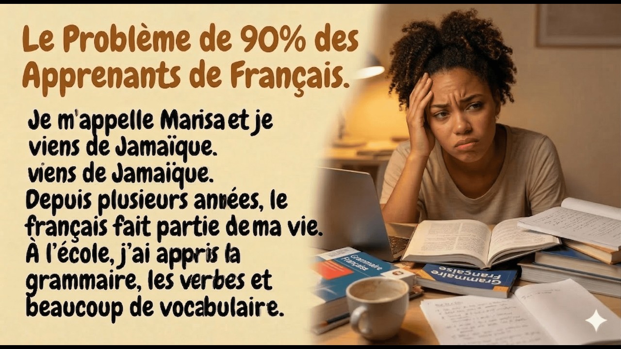Pourquoi Je Comprenais le Français Mais Je Ne Pouvais Pas Parler | French  Listening Practice (B1)