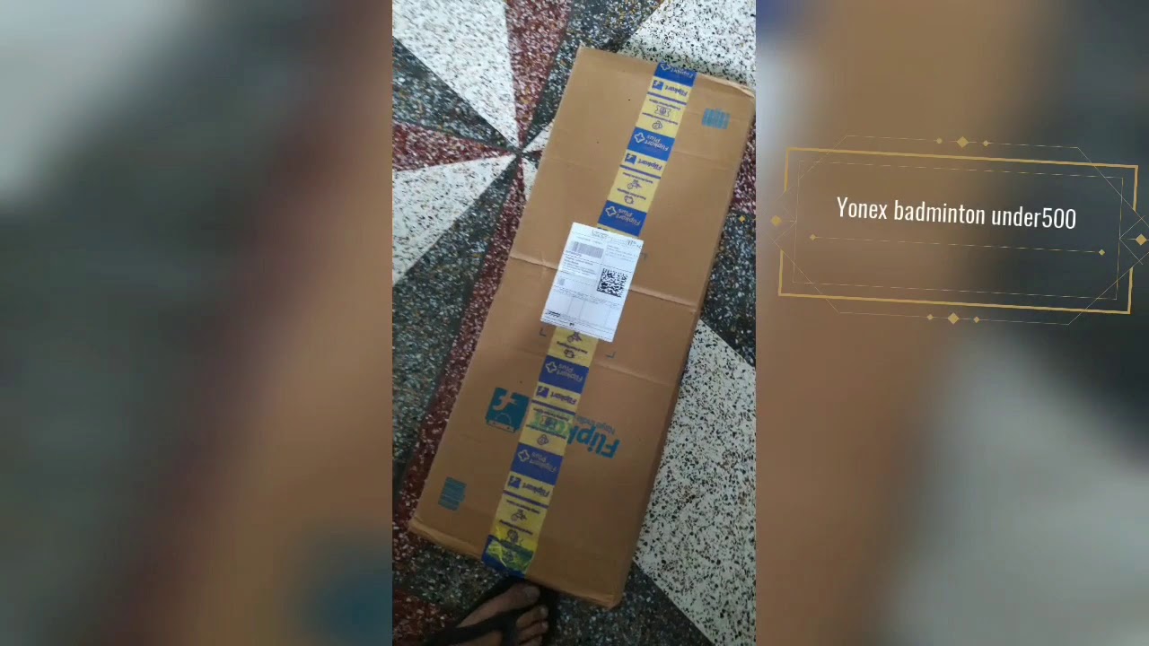 Yonex ZR 100 badminton unboxing under 500