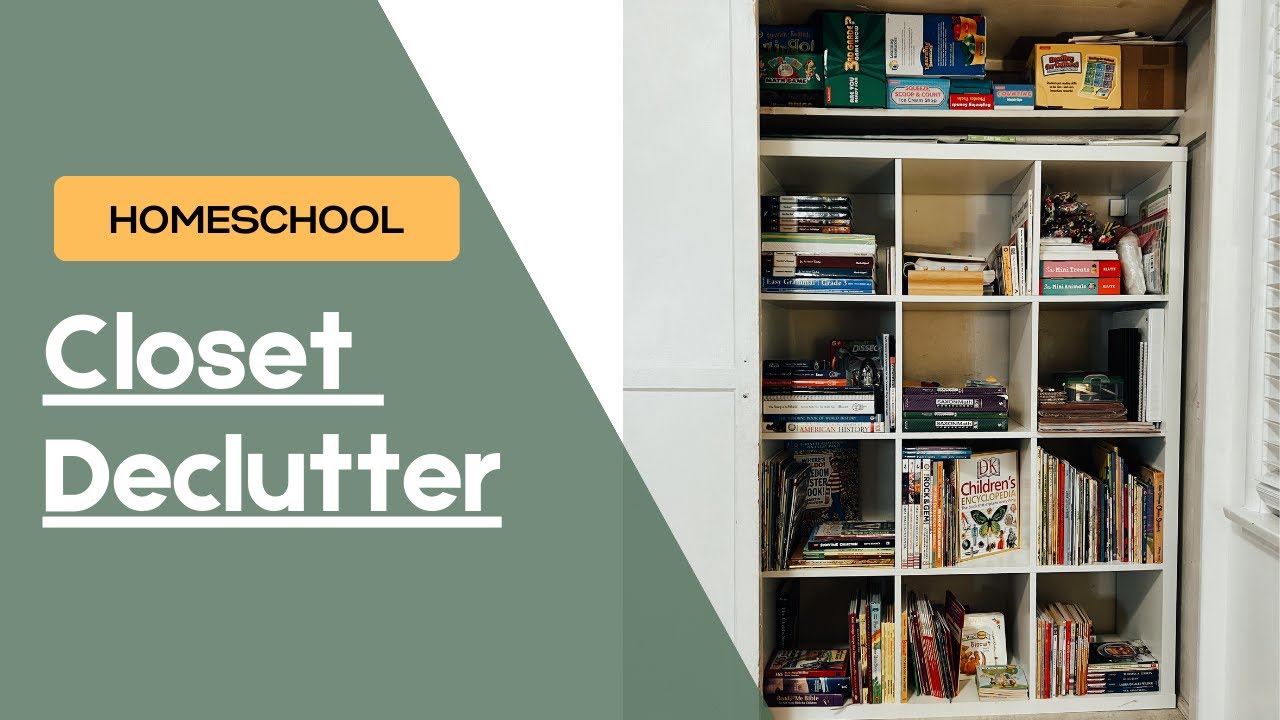 Homeschool Closet Declutter: Streamline Your Learning Space!