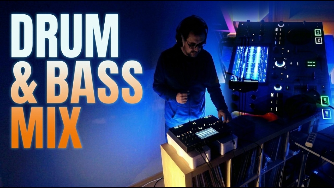 Drum & Bass mix on the Denon Prime Go +