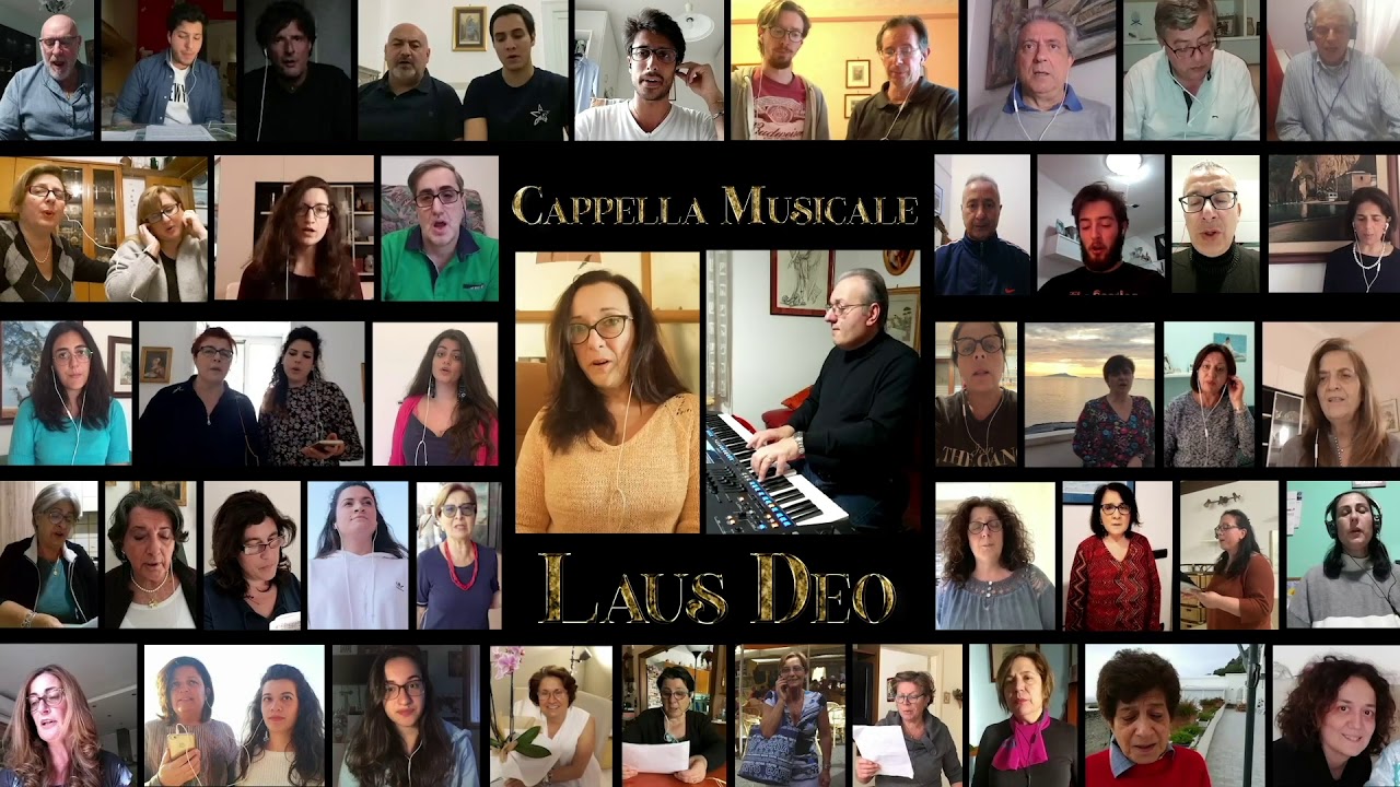 Preghiera semplice di Mons. A. Castellano - Cappella Musicale Laus Deo - #cantiamoinsiemedalontano