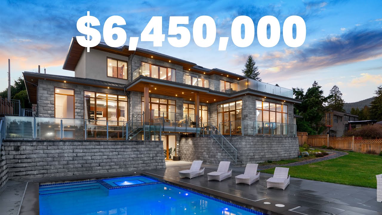 A tour of a luxury home in Deep Cove | $6,450,000