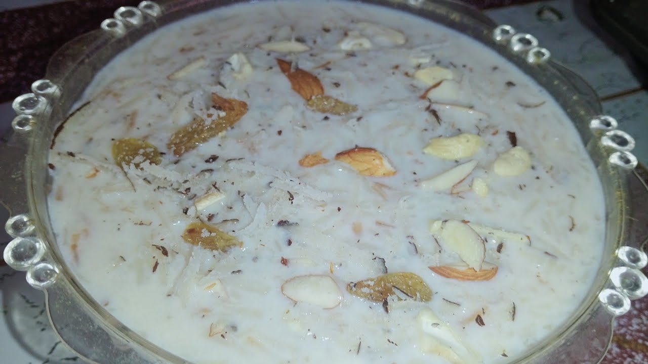 Eid special sheer khurma banaen ekdum rabdi dar bilkul asaan tarike se 