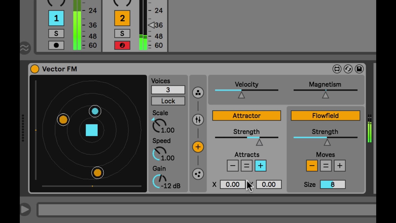 Movement in Live11's Vector Devices (Inspired by Nature)
