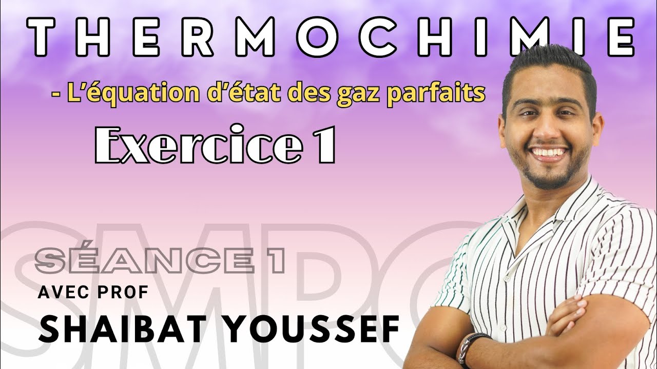 Thermochimie  chapitre 1 partie 1
