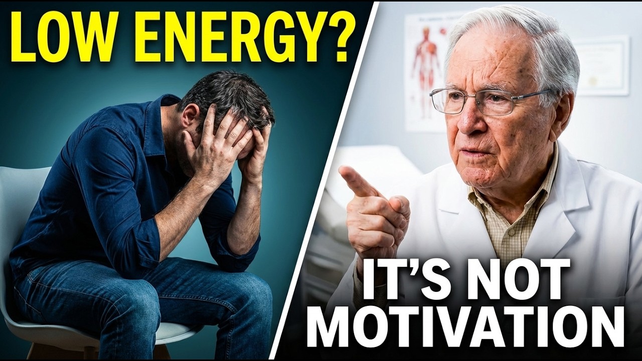 Why Men Have No Energy - The Real Cause Isn't Motivation