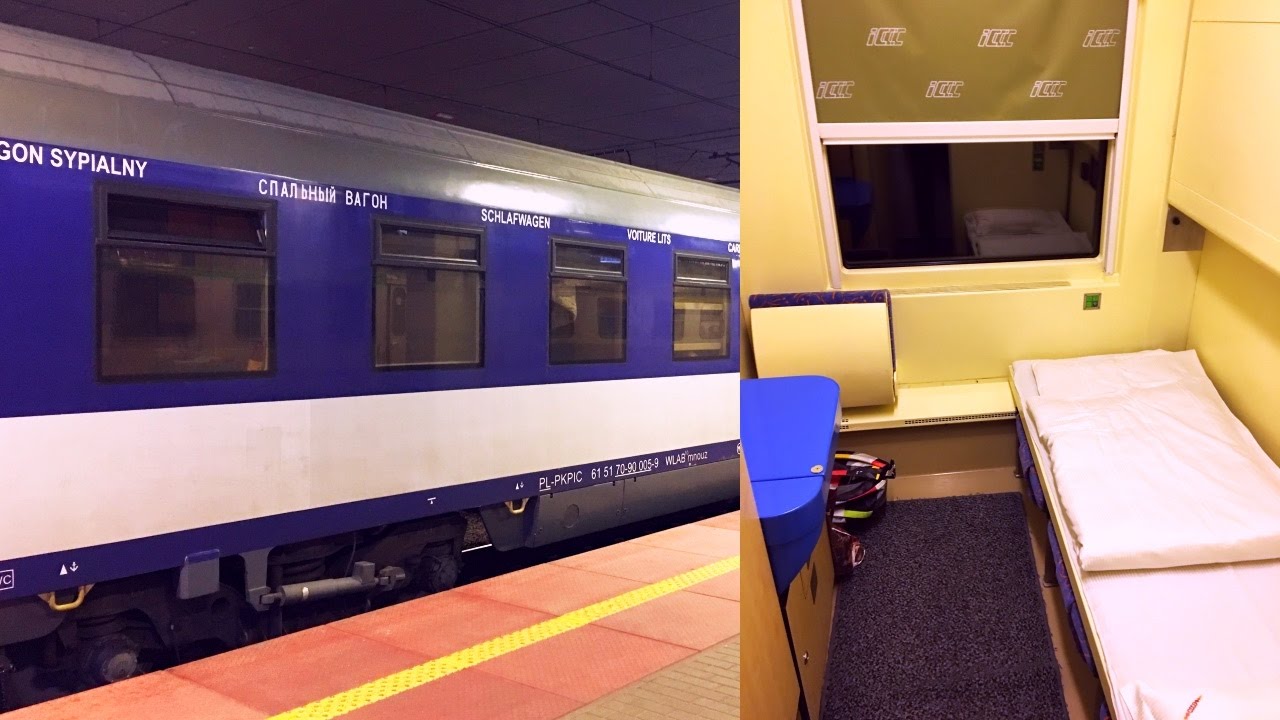 Farewell Tour EuroNight Jan Kiepura Sleeper Train Cologne - Warsaw