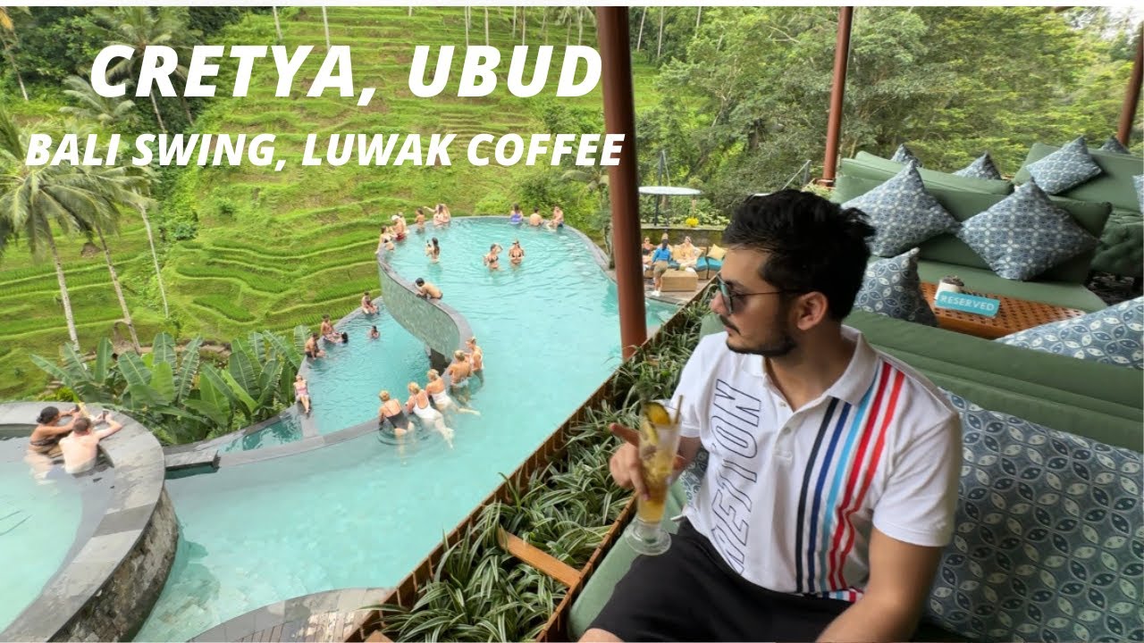 UBUD RICE TERRACES | POOP COFFEE | BALI SWING | CRETYA DAY CLUB
