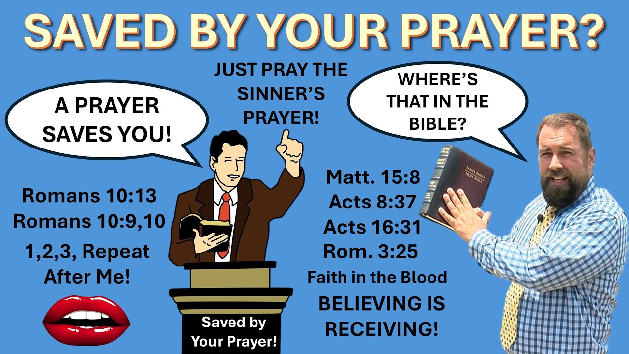 Saved by Your Prayer? #sinnersprayer #savedbyprayer #salvation #prayer #prayers #praying #faith