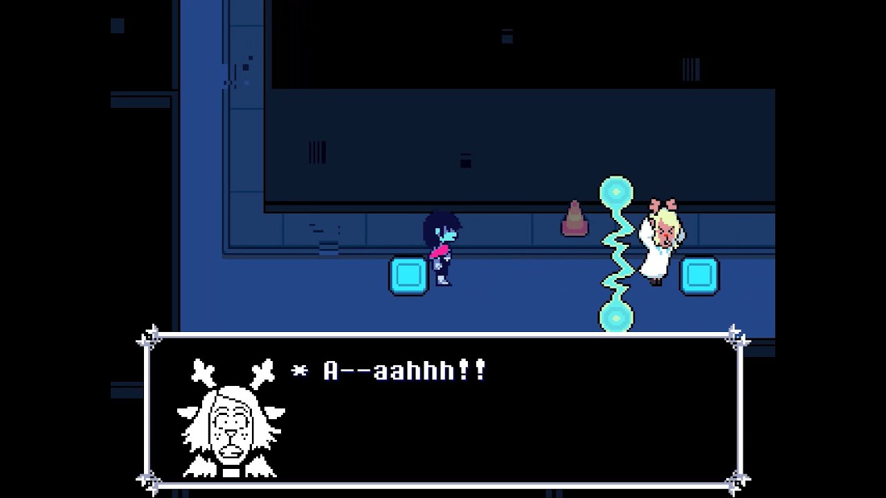 All Noelle Dialogues in First Laser-button puzzle (Deltarune Chapter 2)