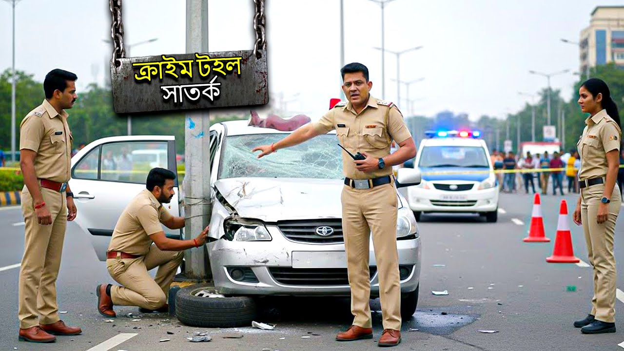রাস্তায় একটি দুর্ঘটনা ঘটেছে; পুলিশ ঘটনাস্থলে পৌঁছেছে। | CRIME PATROL SATARK | Bengali  Serial 2026