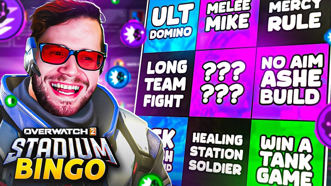 Will I Complete My First OVERWATCH STADIUM BINGO CHALLENGE