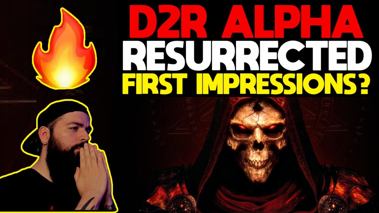 FIRST IMPRESSIONS | DIABLO 2 RESURRECTED ALPHA GAMEPLAY COMMENTARY D2R #BlizzEarlyAccess