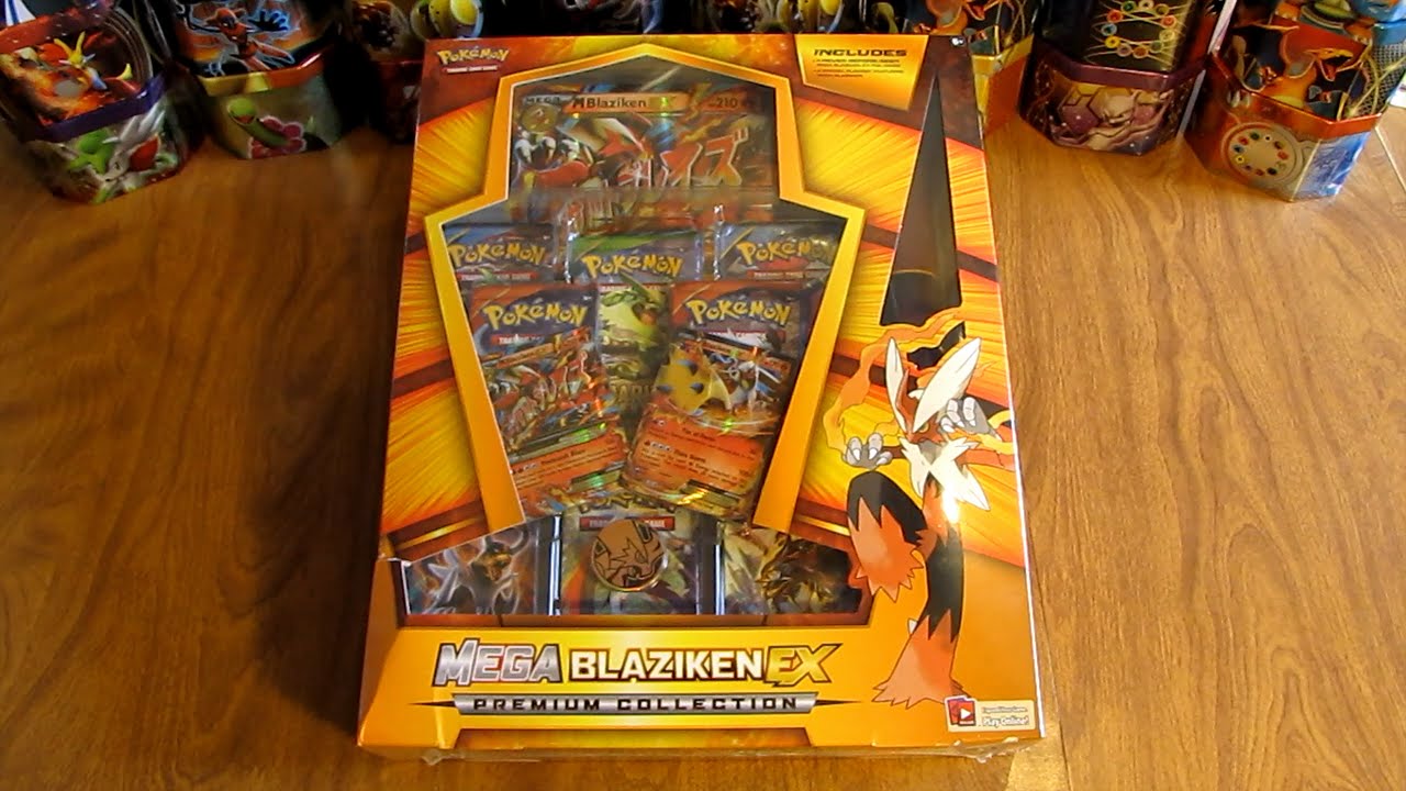 Mega Blaziken EX Premium Collection Box Opening