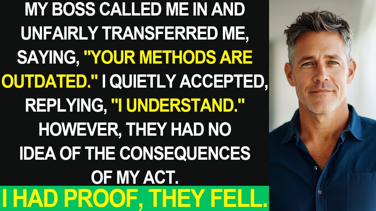 My Boss Fired Me After 30 Years. But He Turned Pale When He Discovered My Plan…