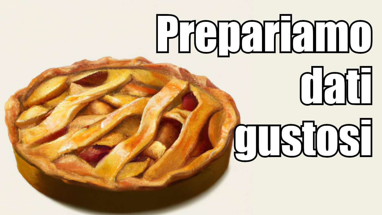 Prepariamo dati gustosi per una rete convoluzionale