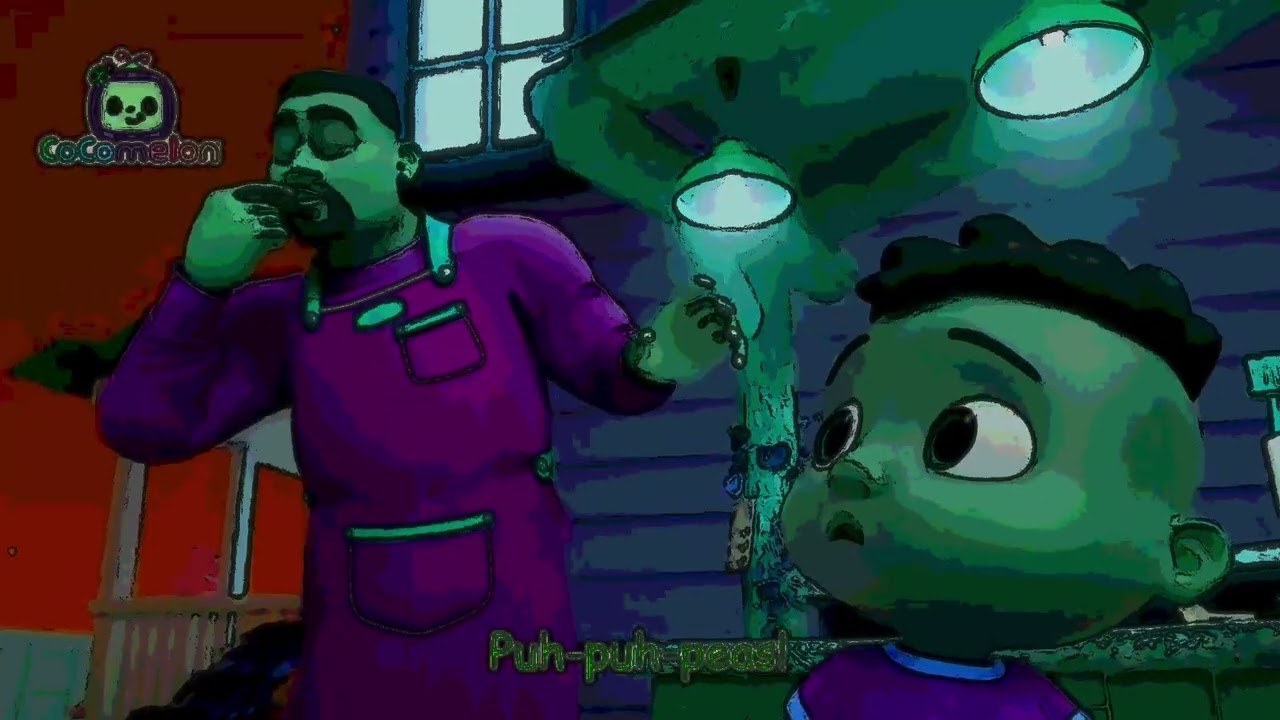 Can I get peas please? 🙏🙏 Cocomelon effects, song for kids, visual effects 🤗🤗👋👋