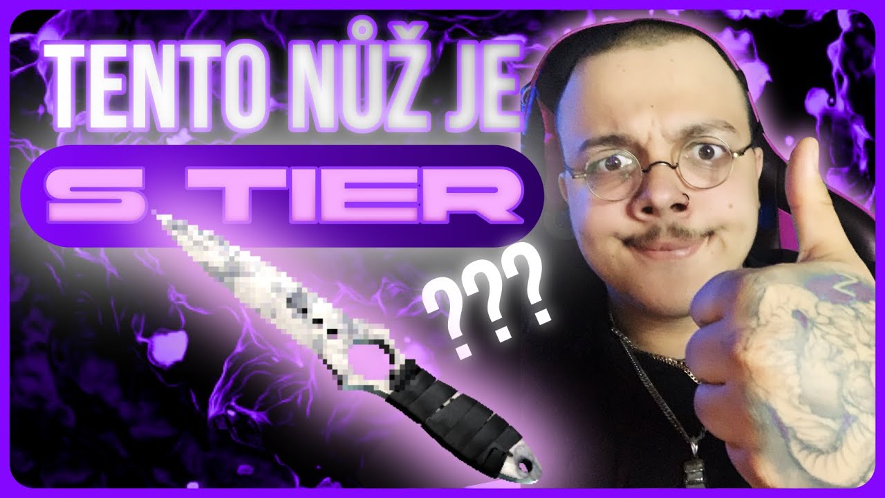 CO JE NEJHEZČÍ NŮŽ V CS2? | TIERLIST #1