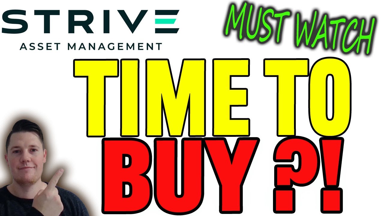 TIME to Buy Strive ?! │ Strive Technical BREAKDOWN │ NEW Strive Short Interest 26.48%