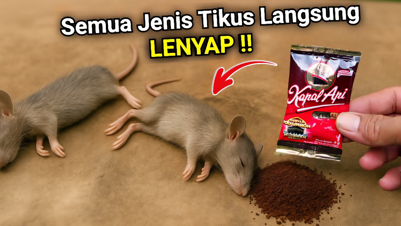 Jutaan orang belum tahu‼️Cukup pake ini RUMAH BEBAS TIKUS selamanya