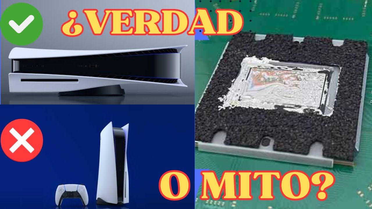 PS5 METAL LIQUIDO 😱 ¿Derrame? ¿Verdad o mito? ¿Cómo colocar la PS5, vertical u horizontal?🔥