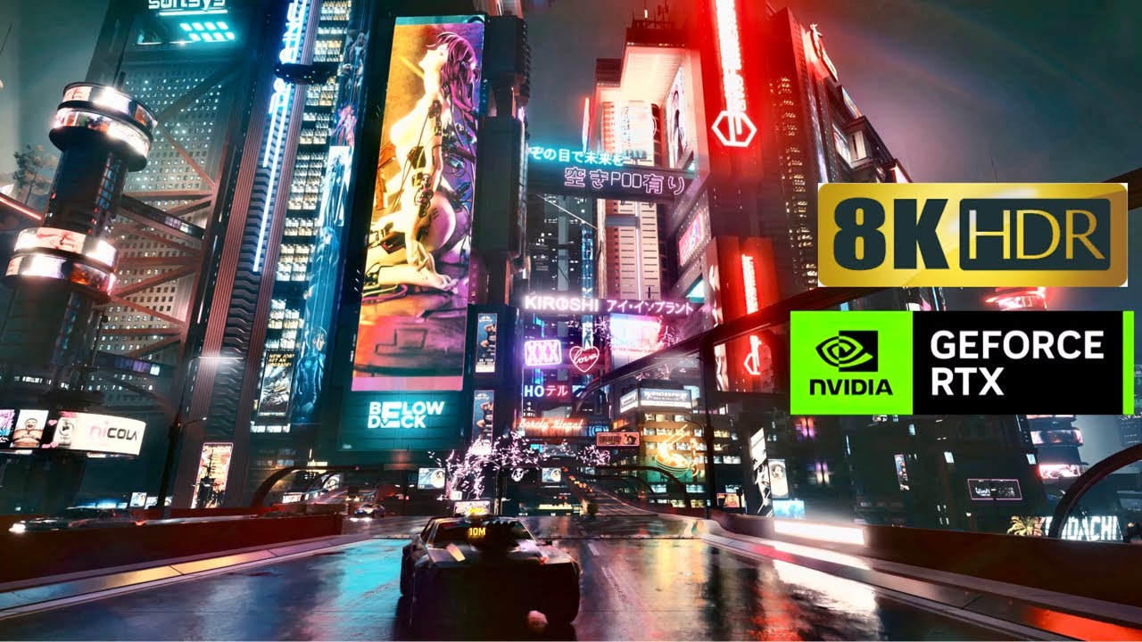 [4K⁶⁰ HDR AV1] Cp2077 RTX 4090 | Immersive HDR and Path Tracing | 200+ Mods