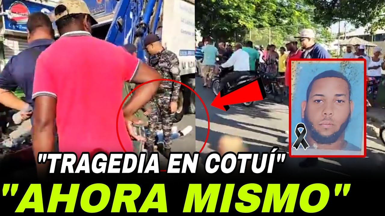 🚨 Tragedia en Cotuí: Muere Roberto Gutiérrez Sosa en accidente frente al Club 5 de Octubre