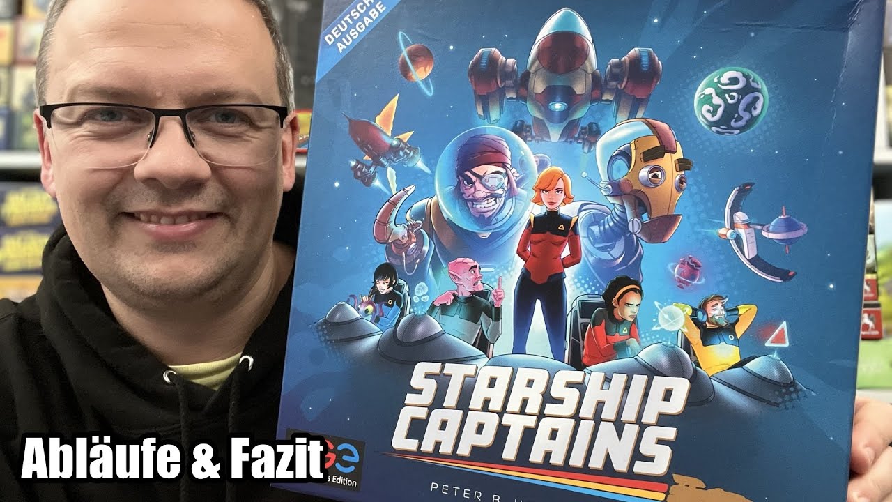 Starship Captains (CGE / Heidelbär Games) - Interessantes Weltraumabenteuer ab 12 Jahren
