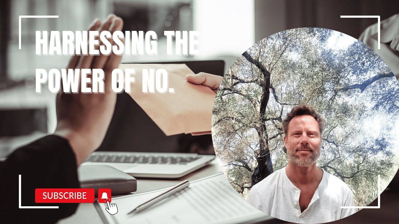The power of saying no.