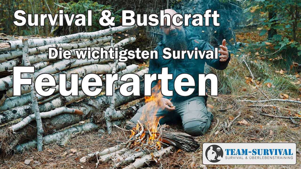 Survival Feuerarten: Reflektorfeuer vs. Dakota-Feuergrube – Aufbau & Einsatz